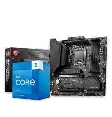 Combo with Intel Core i5-13400F 13TH GEN Processor and MSI MAG B660M MORTAR DDR4 Motherboard