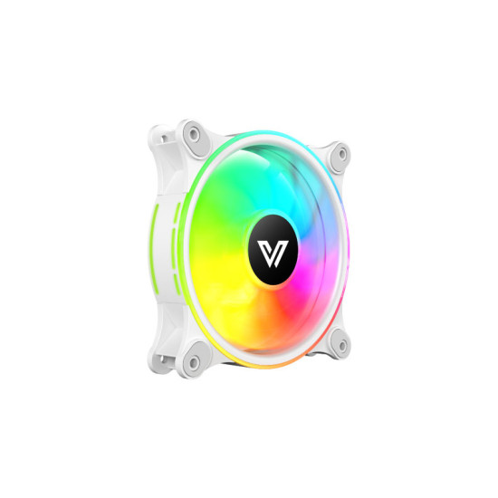 VALUE-TOP W1298S 12CM White RGB Case Fan