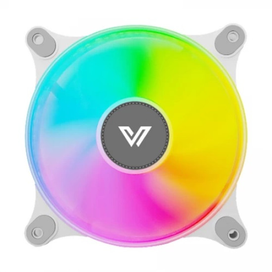 Value Top W1292ARGB White Case Fan