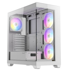 Antec CX300 ARGB Full-View ATX Mid Tower White Casing
