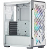 CORSAIR ICUE 220T RGB Airflow Tempered Glass Mid-Tower Smart Case White