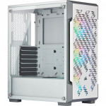 CORSAIR ICUE 220T RGB Airflow Tempered Glass Mid-Tower Smart Case White