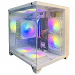 Revenger Base Dynamic mini Mid Tower m-ATX Gaming Case White