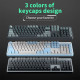 Zifriend ZT104 FURY CUBE (104 Keys) Gasket Mechanical Keyboard, Single Backlit, Hot-swappable, Night Green