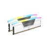 CORSAIR Vengeance RGB 32GB (2 x 16GB) DDR5 6000MHz RAM White