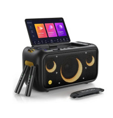 Xtreme Break X1 All in One Karaoke Portable Bluetooth Speaker With Built-In Tablet And Wireless Microphone