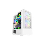 Aptech M211-E -WH ARGB Gaming Case White