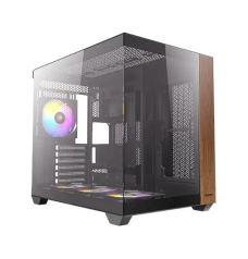 Antec CX800 Wood ARGB Full-View ATX Mid Tower Gaming Casing