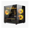 OVO 280B 5X-ARGB Infinity M-ATX Gaming Casing