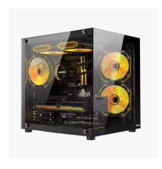 OVO 280B 5X-ARGB Infinity M-ATX Gaming Casing