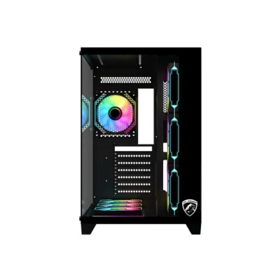 Pc Power Iceberg V3 Gaming Case With 7 Infinity Argb Fan (black)
