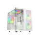 Revenger DUO Dynamic Full View  Mini Tower White Casing