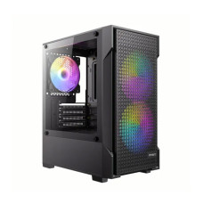 Antec VX100M ARGB M-ATX Mini Tower Gaming Casing