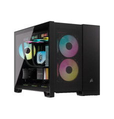 Corsair 2500D Airflow Mid-Tower Dual Chamber Casing - Black