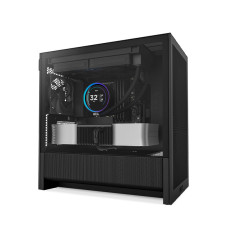 NZXT H3 Flow Micro-ATX Airflow Mid Tower Case Black