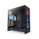 NZXT H9 Flow RGB+ (2025) Dual-Chamber Mid-Tower ATX Airflow Casing - Black