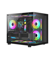 PC Power Icecube Edge Infinity BK Mid Tower Gaming Casing