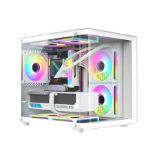 PC Power Icecube Edge Infinity WH Mid Tower Gaming Casing