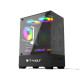 T-Wolf Ice Cooler X5 ARGB M-ATX Mid Tower Gaming Casing