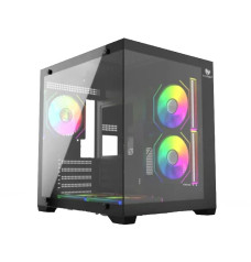 T-Wolf Mystery Box NV X5 Infinity ARGB M-ATX Mid Tower Gaming Casing