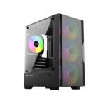 T-Wolf Phantom X4 RGB M-ATX Mid Tower Gaming Case With 200W PSU