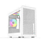 T-Wolf XPLENDER X5 BH ARGB M-ATX Portable Casing - White