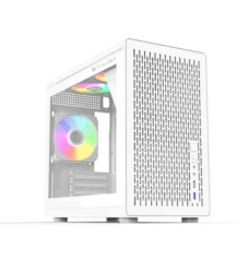 T-Wolf XPLENDER X5 BH ARGB M-ATX Portable Casing - White