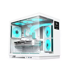 Value-Top TEMPEST DF6W ATX Gaming Casing - White