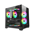 Wintech PANDORA'S BOX X2 3 ARGB M-ATX Gaming Casing