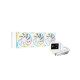 Deepcool LM360 WH ARGB Liquid Cooler with Mini LCD Screen (White)