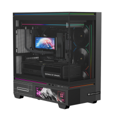 Thermalright M10 Vision Black & white with 6.9 LCD Display Casing