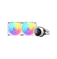 NZXT Kraken 240 RGB 240mm AIO Liquid CPU Cooler White with LCD Display