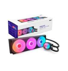 NZXT Kraken Core 360 RGB 360mm AIO Liquid CPU Cooler Black