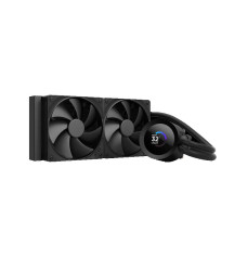 NZXT Kraken Plus 280mm Radiator CPU Cooler Black with LCD Display