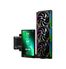 Thermalright Dynamic Vision 360 ARGB CPU Cooler with Display BLACK