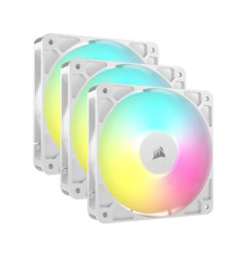 Corsair RS120 ARGB 3 in 1 120mm PWM Casing Cooling Fan - White
