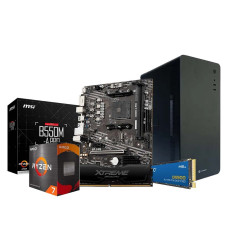 Budget PC Build AMD RYZEN 7 5700G Processor & MSI B550M-A PRO AMD Motherboard