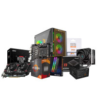 Budget PC Build AMD RYZEN 5 5600X Processor & MSI B550M-A PRO AMD Motherboard