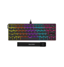 AJAZZ NK61 Wired Mechanical Gaming Keyboard - Black