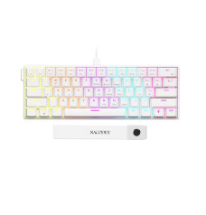 AJAZZ NK61 Wired Mechanical Gaming Keyboard - White