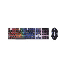 PC Power PGC801A105 RGB Wired Gaming Keyboard Mouse Combo with Bangla