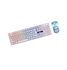 PC Power PGC801BG13 RGB Wired Gaming Keyboard Mouse Combo with Bangla