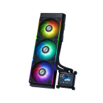 LIAN LI HydroShift LCD 360R BK ARGB AIO Liquid CPU Cooler with LCD Display
