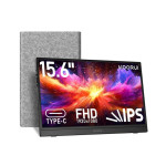 KOORUI E1512A 15.6 inch FHD 1080P IPS Portable Gaming Monitor
