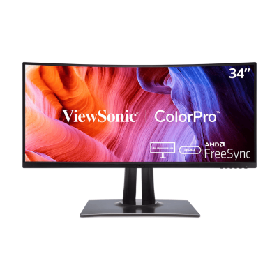 ViewSonic VP3481a 34 inch FreeSync 100Hz Curved Monitor