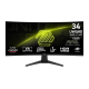 MSI MAG 346CQ 34-inch LCD 180Hz UWQHD VA Curved Gaming Monitor