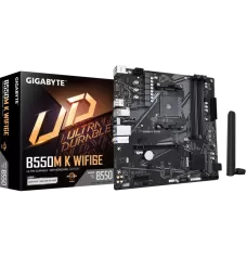 GIGABYTE B550M K WIFI6E AMD B550 Micro ATX AM4 Motherboard
