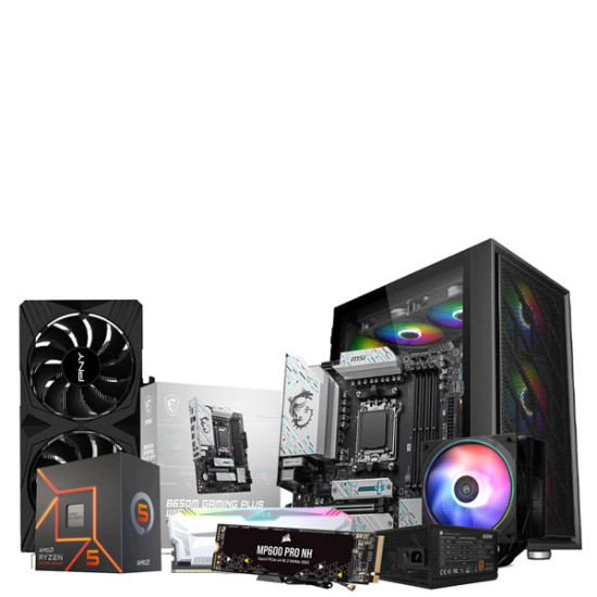 SSC SPECIAL GAMING PC Build with AMD Ryzen 5 7500F and MSI B650M Gaming Plus WiFi