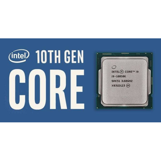 Intel Core i9-10850K 10th Gen Processor 10 Cores up to 5.2 GHz Unlocked