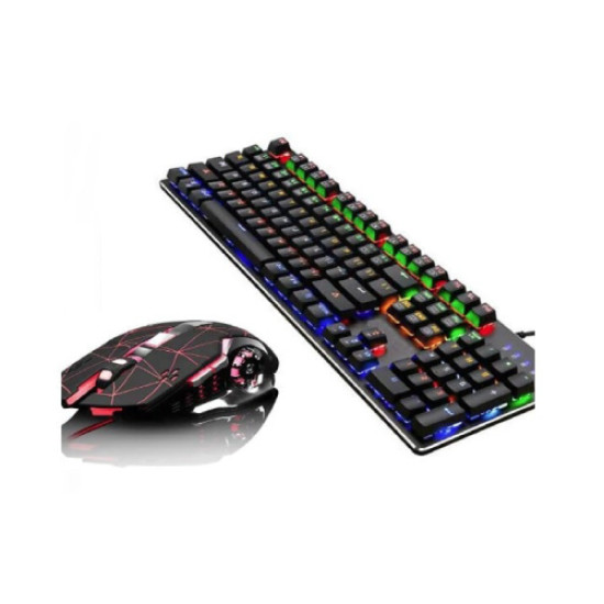 IMICE KM-900 Gaming Keyboard + Mouse Combo - Black